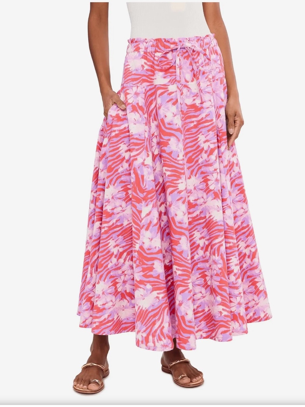 Free People Zephyr Bustle Convertible Maxi skirt